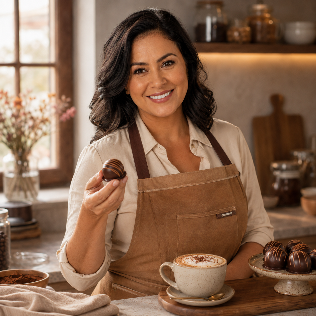 Marina Soares, creadora del método de las Cápsulas Artesanales de Cappuccino