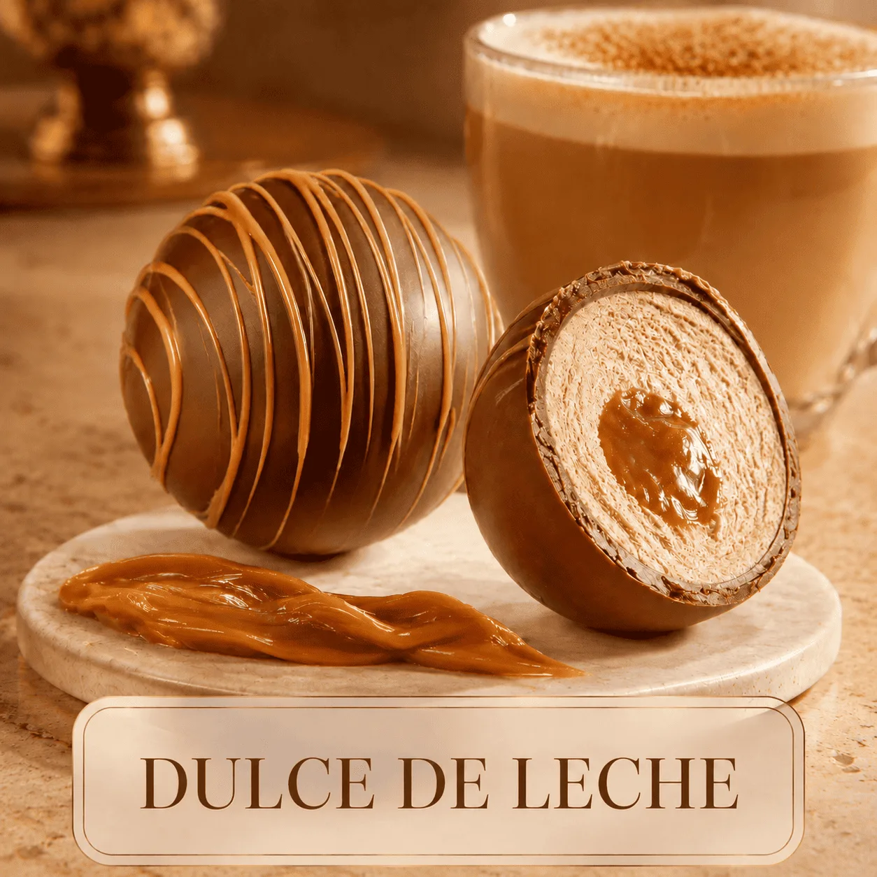 Cápsula artesanal sabor Dulce de Leche